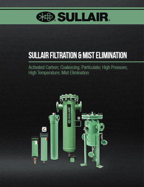 Sullair filtration and mist eliminator